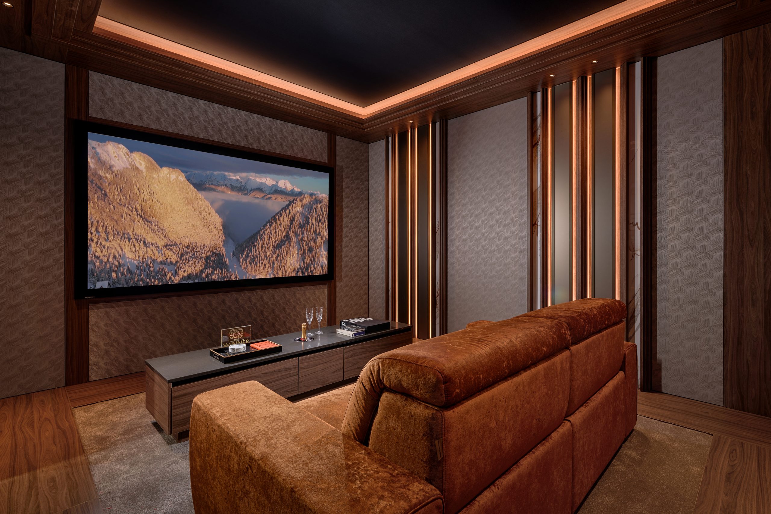 CinemaLuxe Exhibition cinema room