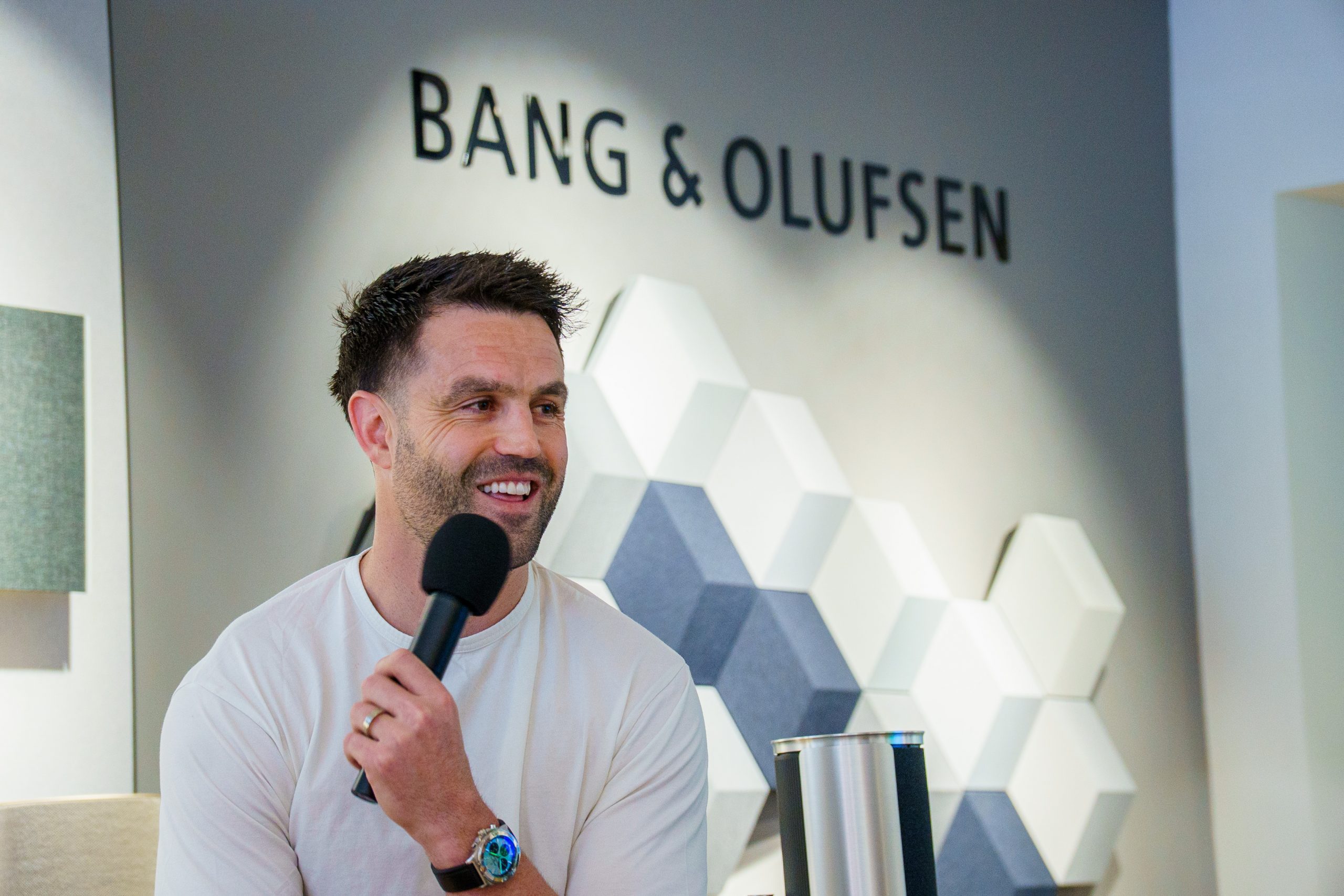 Conor Murray Guest Appearance at Bang & Olufsen Donnybrook Showroom