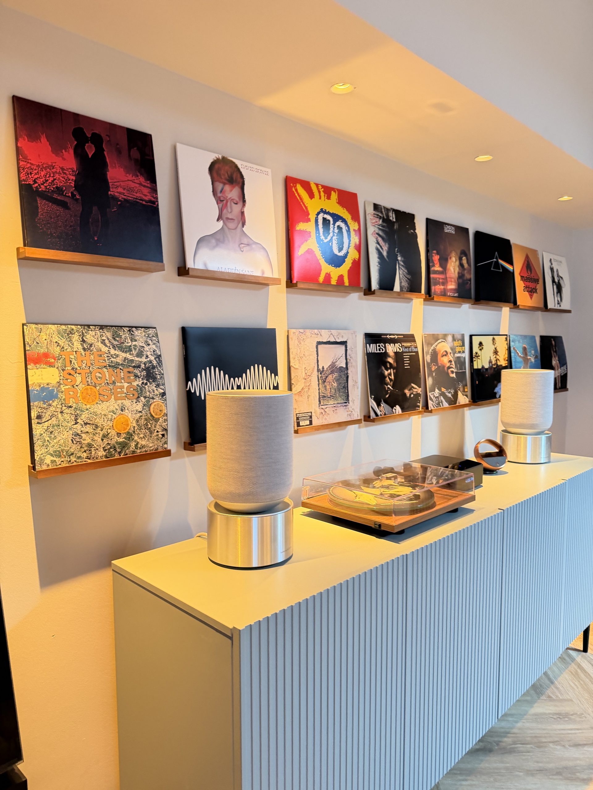 beosound balances with project turntable for retro vibes